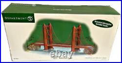 Dept 56 Golden Gate Bridge 59241 Historical Landmark Christmas in the City
