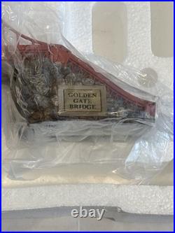 Dept 56 Golden Gate Bridge Christmas In The City Series Historical Landmark NEW Dept 56 Golden Gate Bridge Christmas In The City Series Historical Landmark NEW