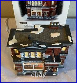 Dept 56 HARLEY DAVIDSON CITY DEALERSHIP #59202 Christmas In The City with Box