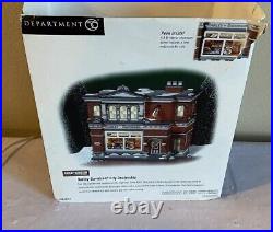 Dept 56 HARLEY DAVIDSON CITY DEALERSHIP #59202 Christmas In The City with Box