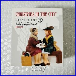 Dept 56 HOLIDAY COFFEE BREAK #4025251 Figurine Christmas In The City