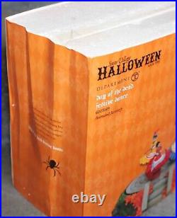 Dept 56 Halloween Day Of The Dead Festive Dance Snow Village 6003169 New In Box