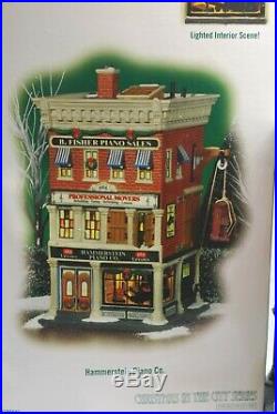 Dept 56 Hammerstein Piano Co 799941 Christmas in the City Department box Company