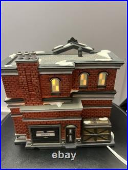 Dept 56 Harley Davidson City Dealership 59202 Christmas in the City Series w Box