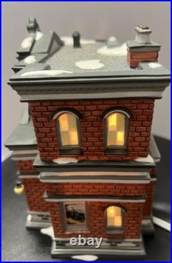 Dept 56 Harley Davidson City Dealership 59202 Christmas in the City Series w Box