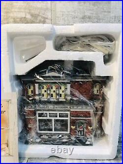 Dept 56 Harley Davidson City Dealership Christmas In The City 59202 NEW In Box