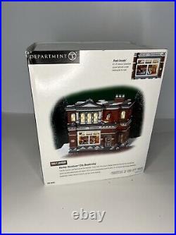 Dept 56 Harley Davidson City Dealership Christmas In The city Series #56.59202