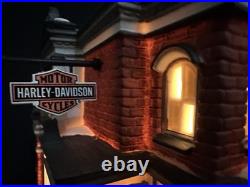 Dept 56 Harley-Davidson Dealership 2002 Christmas in the City ARTIST SIGNED