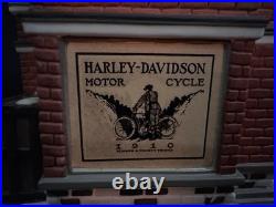 Dept 56 Harley-Davidson Dealership 2002 Christmas in the City ARTIST SIGNED