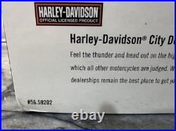 Dept 56 Harley-Davidson Dealership 2002 Christmas in the City ARTIST SIGNED