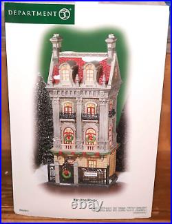 Dept 56 Harrison House 59211 Christmas In The City CIC Village Figure Accessory