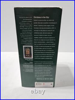 Dept 56 Havana's Cigar Shop Christmas In The City Series #805534