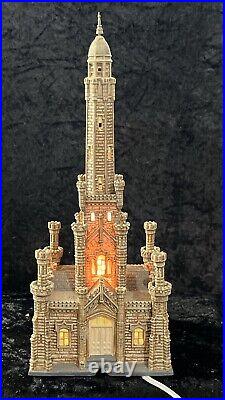 Dept 56 Historic Chicago Water Tower Christmas In The City Series 59209. IOB