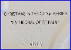 Dept 56 Illuminated Cathedral Of Saint Paul, Historical Landmark Series Dept 56 Illuminated Cathedral Of Saint Paul, Historical Landmark Series