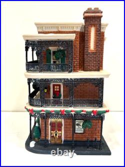 Dept 56 JAMBALAYA CAFÉ 56.59265 Christmas in the City Retired Rare Piece NIB