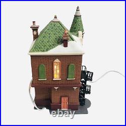 Dept 56 Jenny's Corner Book Shop Christmas In The City Series Retired 2000