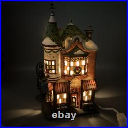 Dept 56 Jenny's Corner Book Shop Christmas In The City in Box 58912 Complete HTF