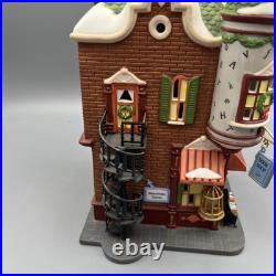 Dept 56 Jenny's Corner Book Shop Christmas In The City in Box 58912 Complete HTF