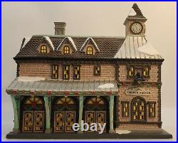 Dept 56 LINCOLN STATION Christmas in the City 6003056 New York light and sound