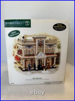 Dept 56 Lenox China Shop #59263 Christmas In The City