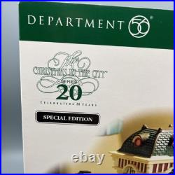 Dept. 56 Light Nouveau Christmas In The City 59262 Special Edition Rare Dept. 56 Light Nouveau Christmas In The City 59262 Special Edition Rare