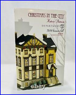 Dept 56 Limited 7400 BEACON HILL 4030346 Christmas In the City Snow Village