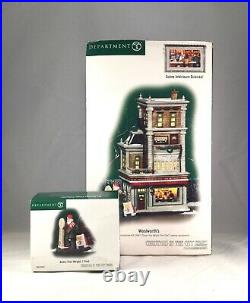 Dept 56 Lot of 2 WOOLWORTH'S + GUESS YOUR WEIGHTc 1 CENT D56 CIC Store Display