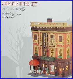 Dept 56 Luchow's German Restaurant #6007586 Christmas In The City Retired