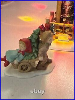 Dept 56 Lyndale Tree Lot Original Snow Village Lighted 10x8x6 2008 Retired