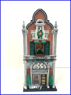 Dept 56 MILANO OF ITALY 56.59238 Christmas in The City New In Box