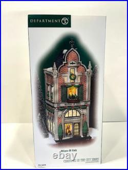 Dept 56 MILANO OF ITALY 56.59238 Christmas in The City New In Box