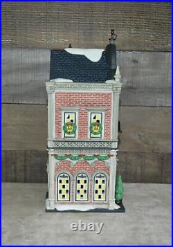 Dept 56 Milano Of Italy Christmas in the City Lighted Christmas Village House