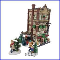 Dept 56 Miller & Sons Hardware Garden Center 799994 Christmas In The City Set