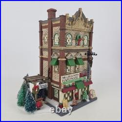 Dept 56 Miller & Sons Hardware Garden Center 799994 Christmas In The City Set