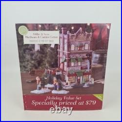 Dept 56 Miller & Sons Hardware Garden Center 799994 Christmas In The City Set