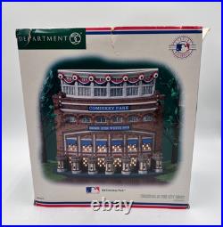 Dept 56 Old Comiskey Park White Sox Christmas In The City 56.59215 with Box