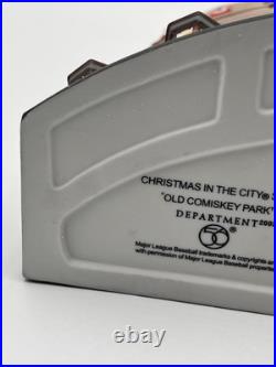 Dept 56 Old Comiskey Park White Sox Christmas In The City 56.59215 with Box