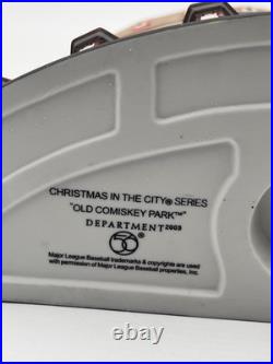 Dept 56 Old Comiskey Park White Sox Christmas In The City 56.59215 with Box