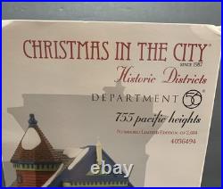 Dept 56 Pacific Heights 755 Christmas In The City 4036494 Numbered In Box TESTED Dept 56 Pacific Heights 755 Christmas In The City 4036494 Numbered In Box TESTED