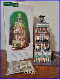 Dept 56 Paramount Hotel #56.58911 Christmas in the City New York Retired