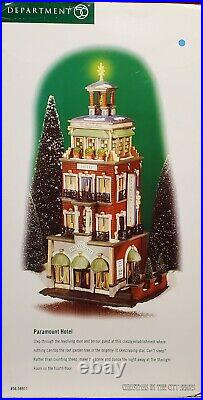 Dept 56 Paramount Hotel #56.58911 Christmas in the City New York Retired