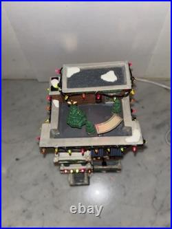 Dept 56 Parkside Holiday Brownstone Christmas in the City Village Lighted House