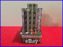 Dept 56 RADIO CITY MUSIC HALL Christmas in the City CIC with Box WILL COMBINE SHIP
