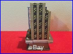Dept 56 RADIO CITY MUSIC HALL Christmas in the City CIC with Box WILL COMBINE SHIP