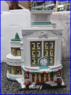 Dept 56 RARE Deerfield Airport Christmas in the City Series Department 56 2013