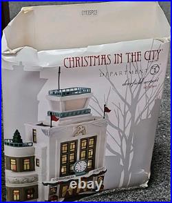 Dept 56 RARE Deerfield Airport Christmas in the City Series Department 56 2013