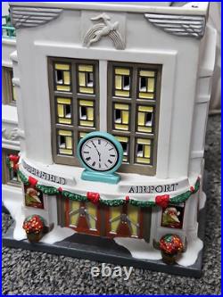 Dept 56 RARE Deerfield Airport Christmas in the City Series Department 56 2013