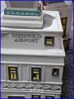 Dept 56 RARE Deerfield Airport Christmas in the City Series Department 56 2013