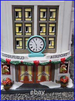 Dept 56 RARE Deerfield Airport Christmas in the City Series Department 56 2013