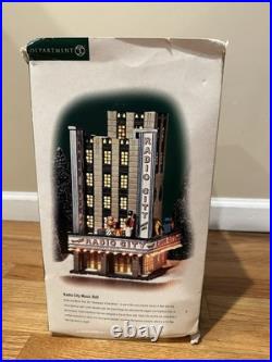 Dept 56 Radio City Music Hall Christmas in the City 2002 Christmas Village